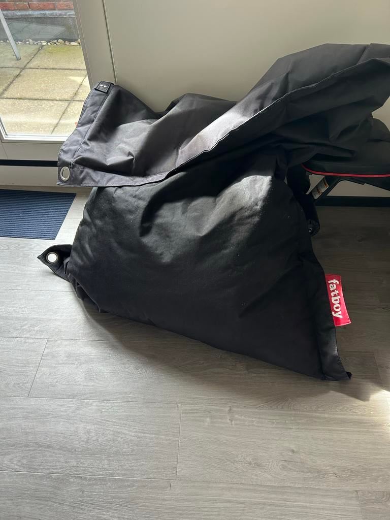 Fatboy Buggle-up outdoor zitzak zwart, Ophalen, Gebruikt, Zwart, Zitzak