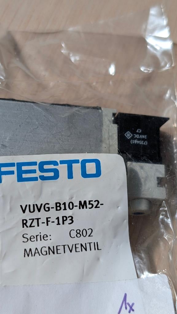 Festo VUVG-B10-M52-RZT-F-1P3 Magneetventiel | Nieuw (NOS), Ophalen of Verzenden, Nieuw