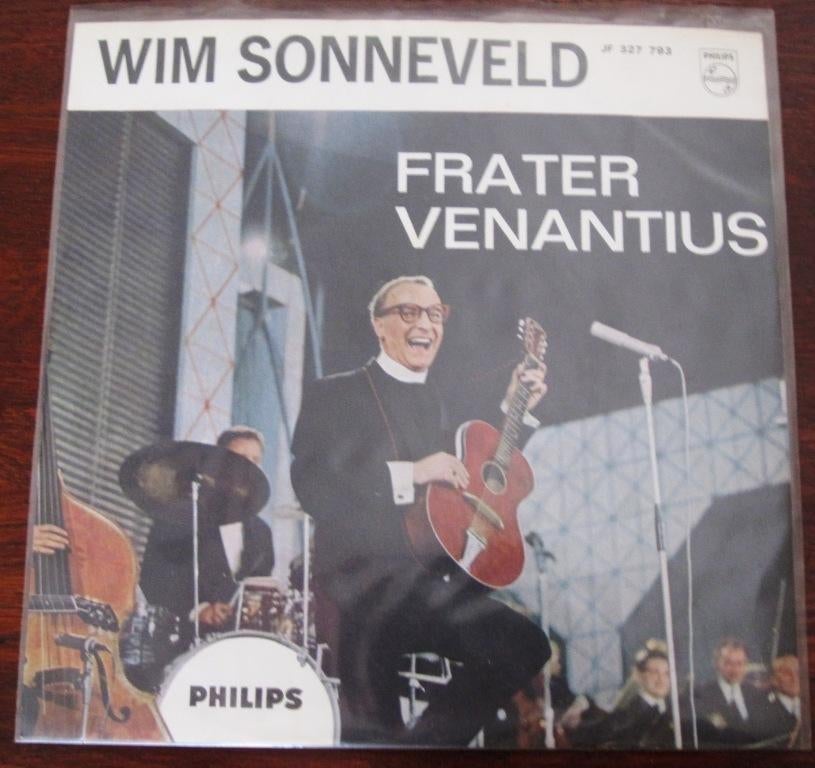 Wim Sonneveld - Frater Venantius (single), Ophalen of Verzenden, Gebruikt, Nederlandstalig, Single