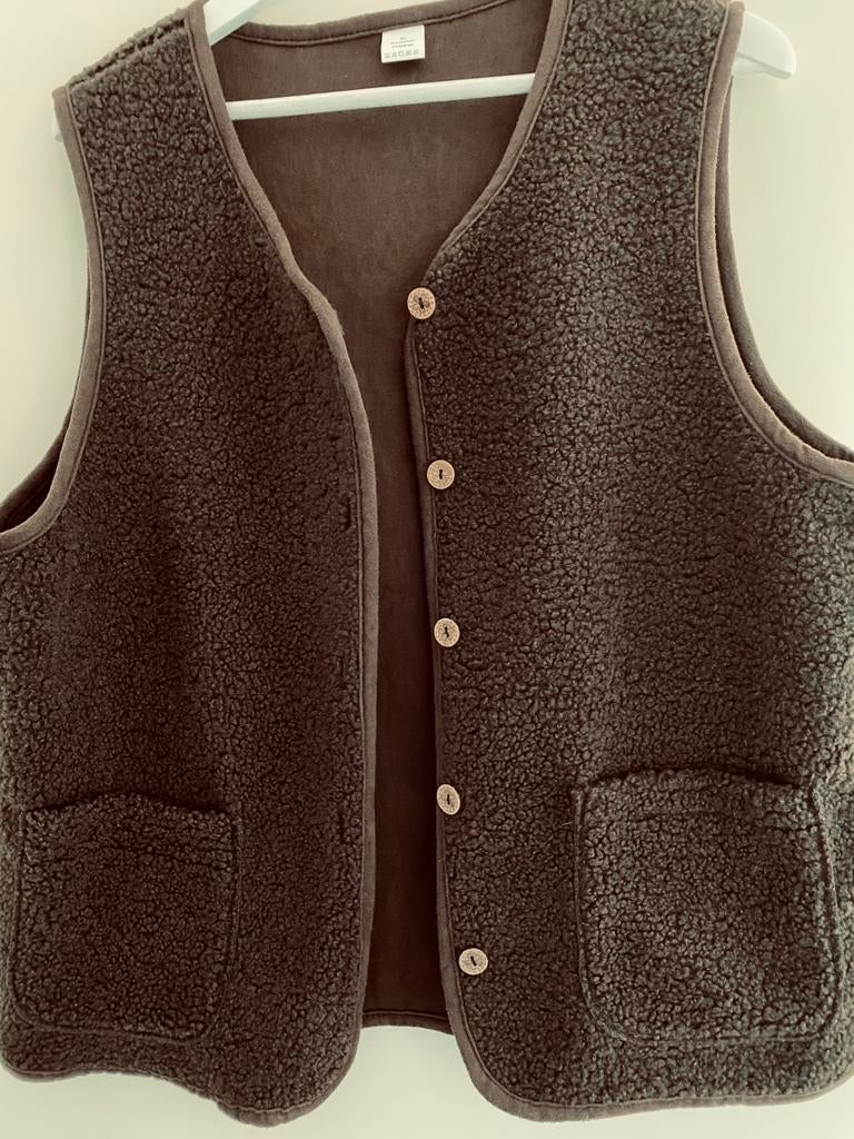 bruine bodywarmer xl, Kleding | Dames, Bodywarmers, Ophalen of Verzenden, Nieuw, Maat 46/48 (XL) of groter, Bruin