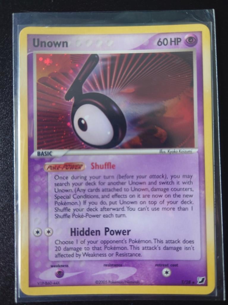 Pokemon Unown T unseen forces, Ophalen