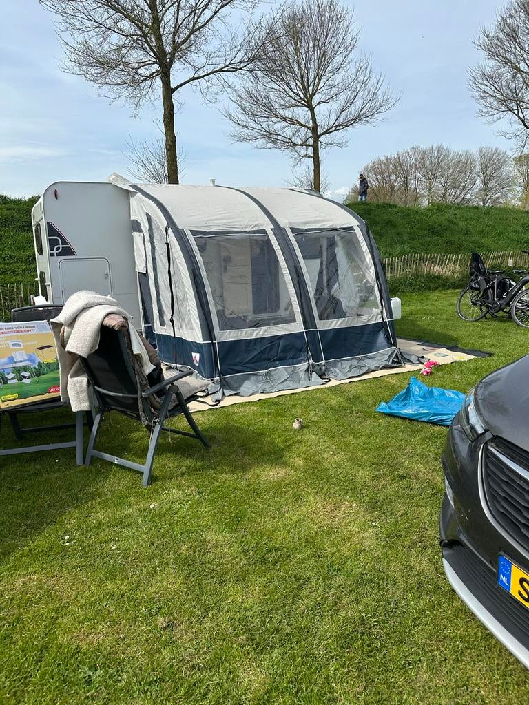 Voortent opblaasbaar, Ophalen of Verzenden, Gebruikt, Polyester, Dorema