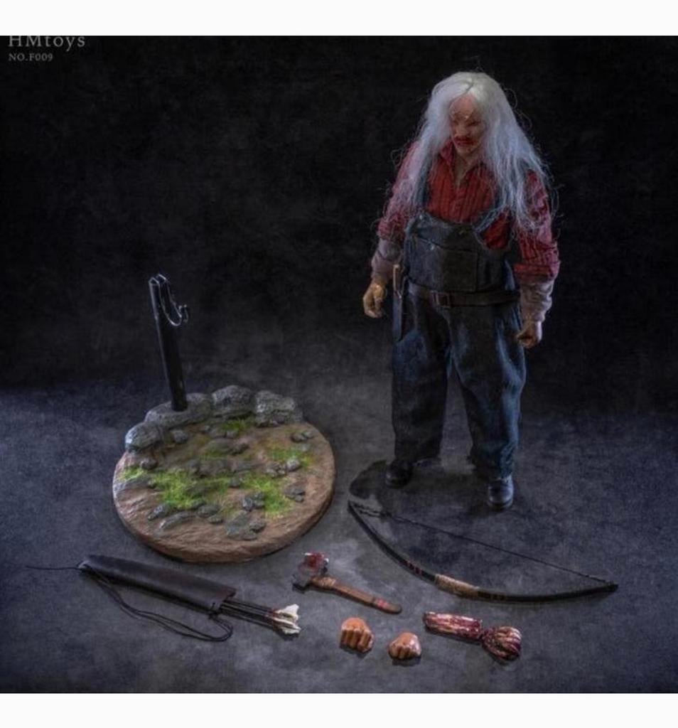 1/6 figuur three fingers - Wrong Turn / HM Toys, Ophalen of Verzenden, Zo goed als nieuw, Actiefiguur of Pop