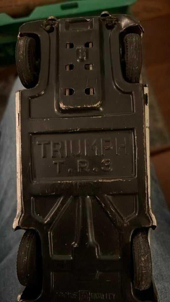 Triumph TR3 modelauto, Ophalen of Verzenden, Gebruikt, Auto, Overige merken