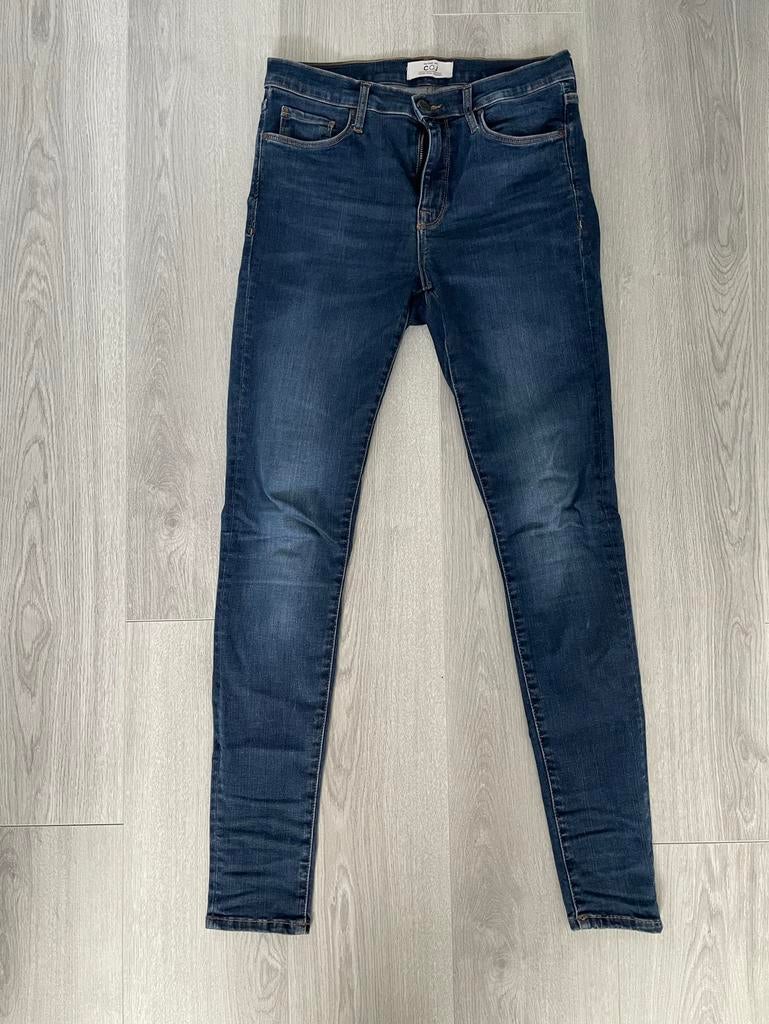 Coj Skinny Spijkerbroek, Kleding | Dames, Spijkerbroeken en Jeans, Ophalen of Verzenden, Gedragen, Blauw, Overige jeansmaten