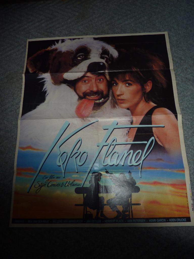 FILM POSTER KOKO FLANEL, Verzamelen, Posters, Verzenden, Zo goed als nieuw, A1 t/m A3, Film en Tv