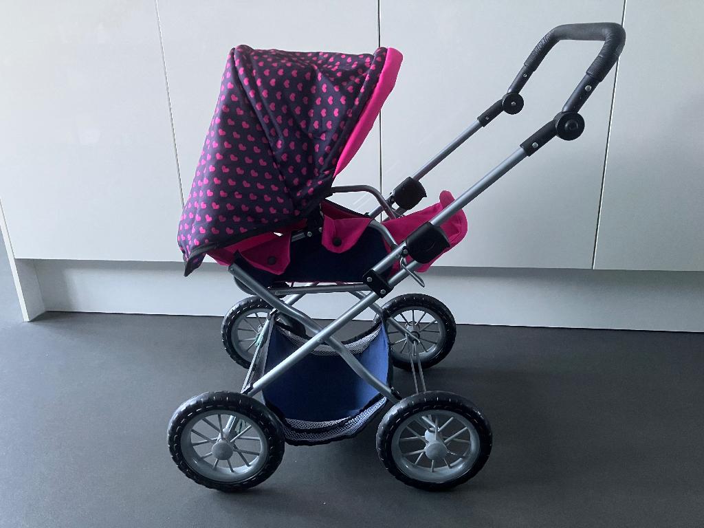 Poppenwagen, Kinderen en Baby's, Speelgoed | Poppen, Ophalen, Zo goed als nieuw, Babypop