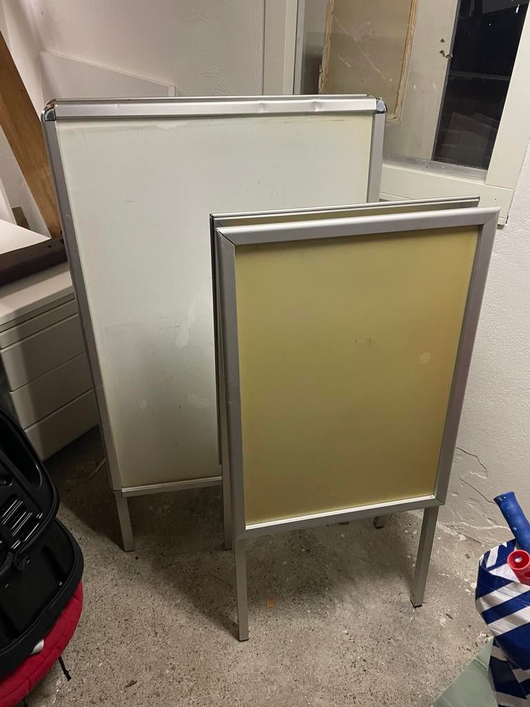 Reclame bord 2x, Ophalen of Verzenden