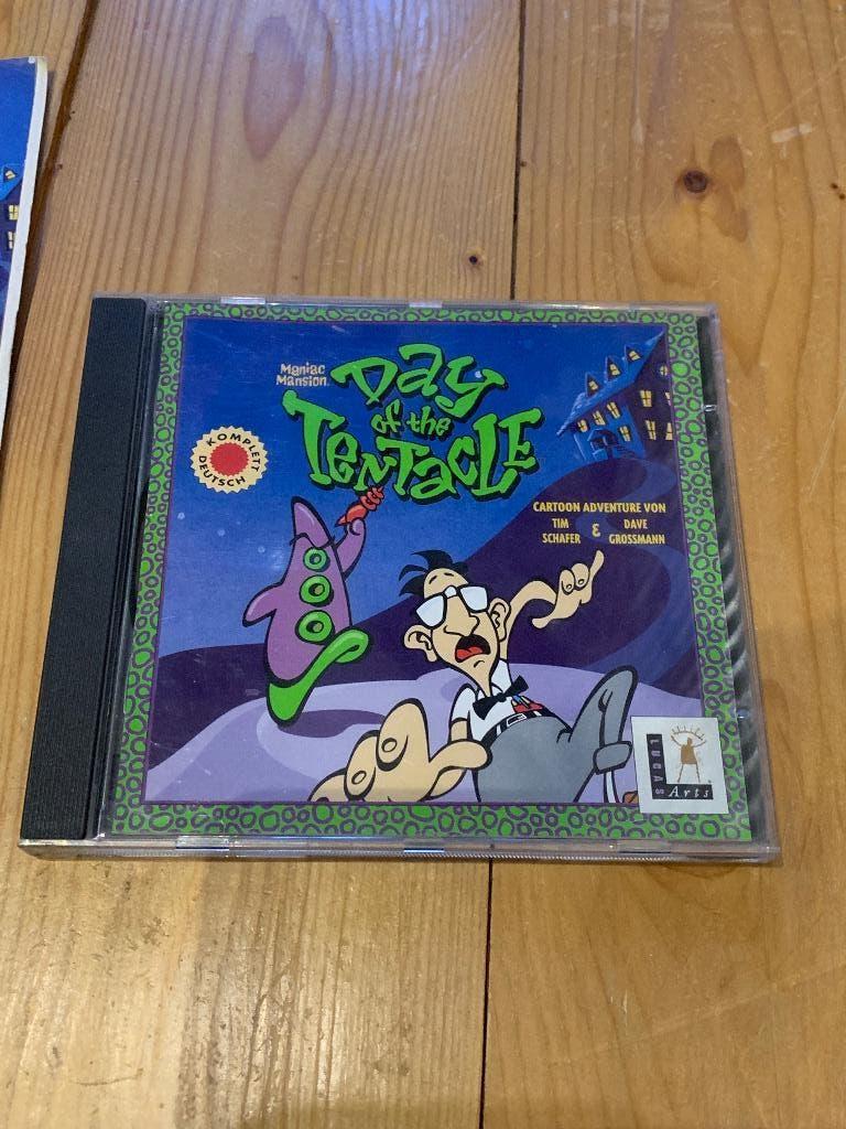 Maniac mansion: Day of the Tentacle (pc game CD rom), Spelcomputers en Games, Avontuur en Actie, 1 speler, Ophalen of Verzenden