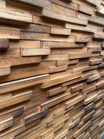 Houtstrips Fsc teakhout sloophout wandbekleding, Minder dan 25 mm, Nieuw, Ophalen of Verzenden, Plank