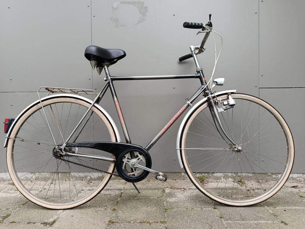 Herenfiets Heidemann
3 versnellingen, terugtraprem, handrem, 55 tot 59 cm, Ophalen
