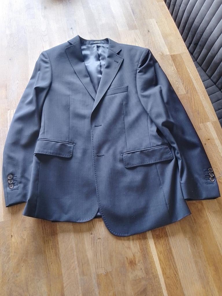 2 delig pak, trouwpak, McGregor, blauw met krijtstreep, Kleding | Heren, Trouwkleding en Trouwaccessoires, Overige kleuren, McGregor