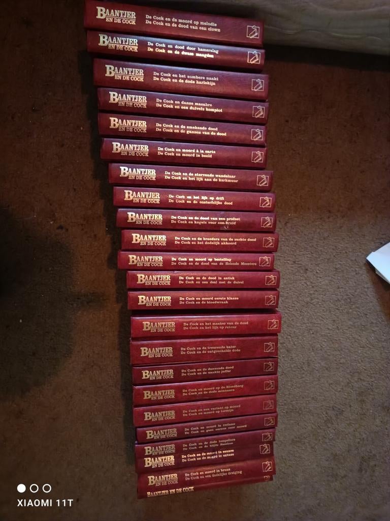 Complete set Lecturama Baantjer boeken, Ophalen of Verzenden