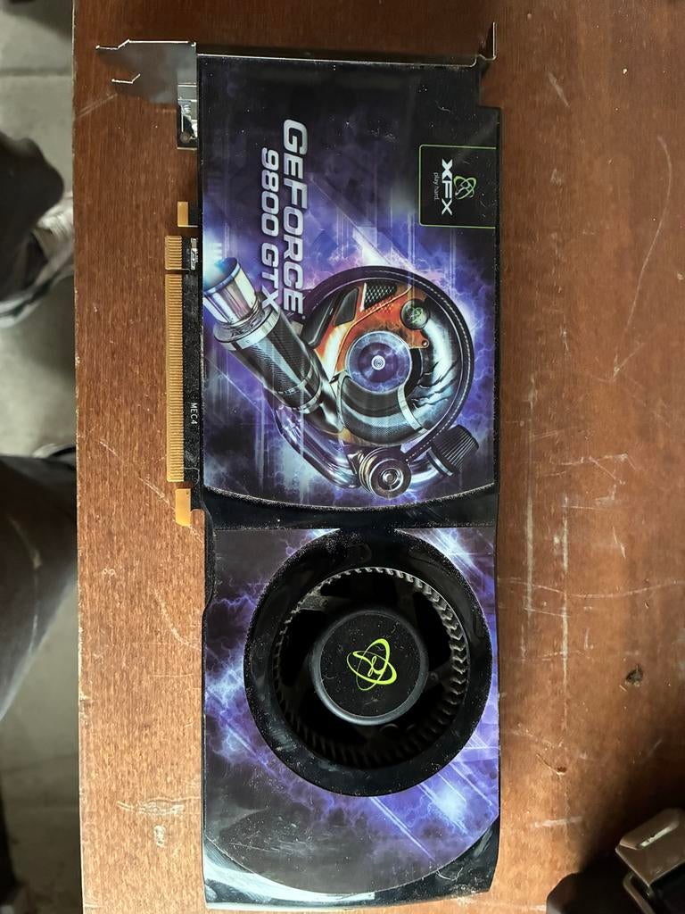 XFX GeForce 9800 GTX videokaart, Computers en Software, Videokaarten, Ophalen of Verzenden, Gebruikt, Nvidia