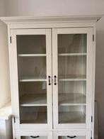 Witte IKEA vitrinekast met lades, Ophalen, Gebruikt, 50 tot 100 cm, Met lade(s)