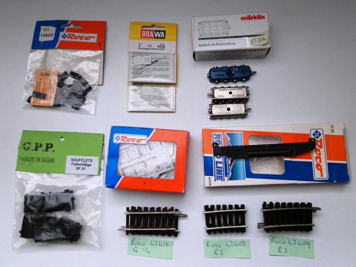 modeltrein materiaal HO, Hobby en Vrije tijd, Modeltreinen | H0, Zo goed als nieuw, Overige typen, Gelijkstroom, Overige merken