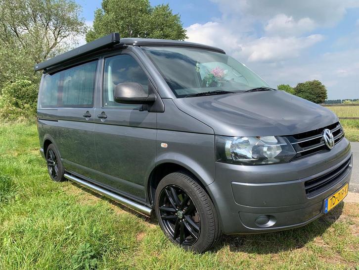 Volkswagen T5 Multivan Camper Reimo slaap hefdak, Caravans en Kamperen, Campers, Particulier, tot en met 4, Buscamper of Camperbus
