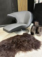 Leolux Parabolica fauteuil - Nieuw Leer, Ophalen, Leolux, 100 tot 125 cm, .