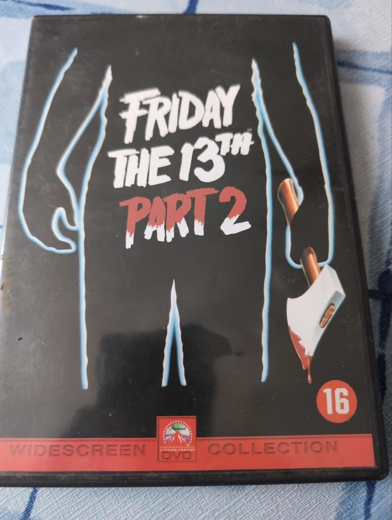 Friday the 13th Part 2 DVD - Horrorfilm, Cd's en Dvd's, Dvd's | Horror, Vanaf 16 jaar, Ophalen of Verzenden, Gebruikt, Slasher