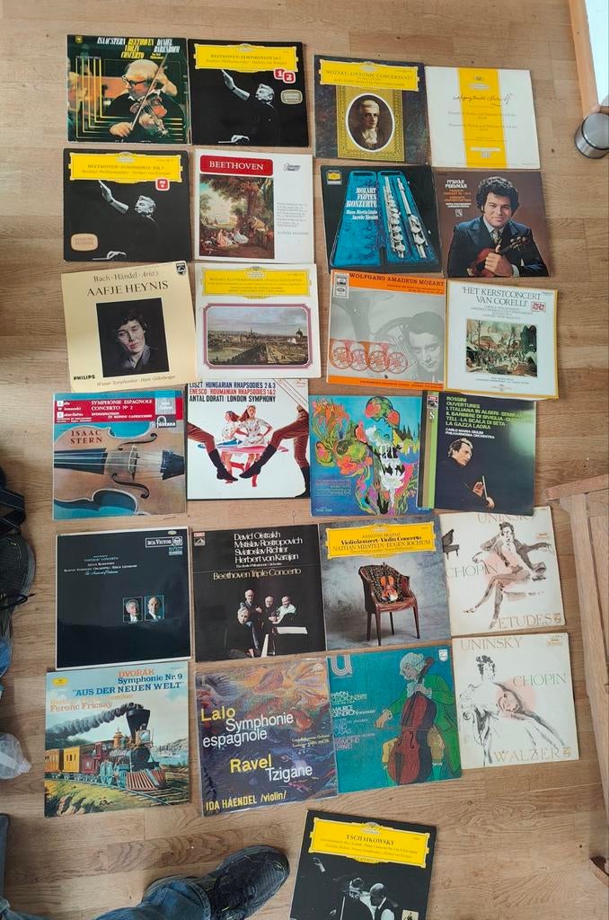 Grote verzameling klassieke LP's - Diverse componisten, Gebruikt, Ophalen of Verzenden, Romantiek, 12 inch