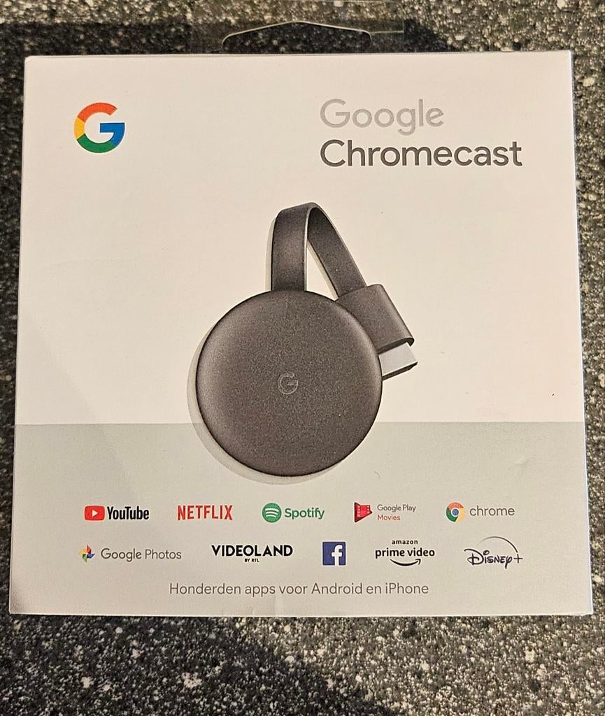 Google Chromecast zgan, Ophalen, Zo goed als nieuw