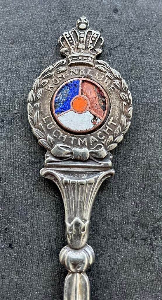 Koninklijke Luchtmacht theelepeltje, Ophalen of Verzenden, Luchtmacht, Nederland, Embleem of Badge