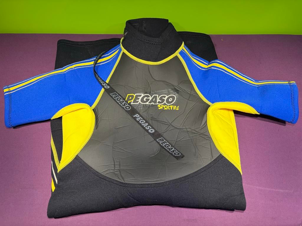 Pegaso Kinder Wetsuit Shorty 3mm Maat L, Watersport en Boten, Duiken, Ophalen of Verzenden, Gebruikt