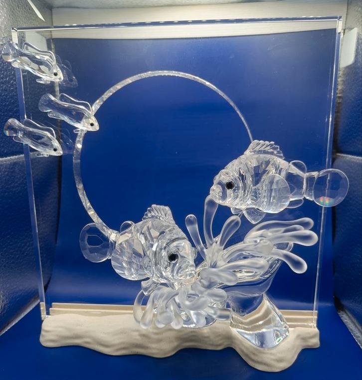 Swarovski jaarstuk wonders of the sea Harmony, Verzamelen, Swarovski, Zo goed als nieuw, Figuurtje, Ophalen of Verzenden