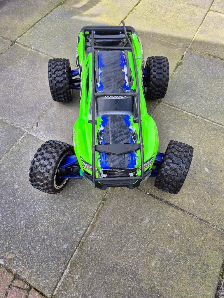 Traxxas Xmaxx met wide Maxx, Hobbywing Max5 combo, etc., Elektro, Auto offroad, Ophalen of Verzenden, Zo goed als nieuw