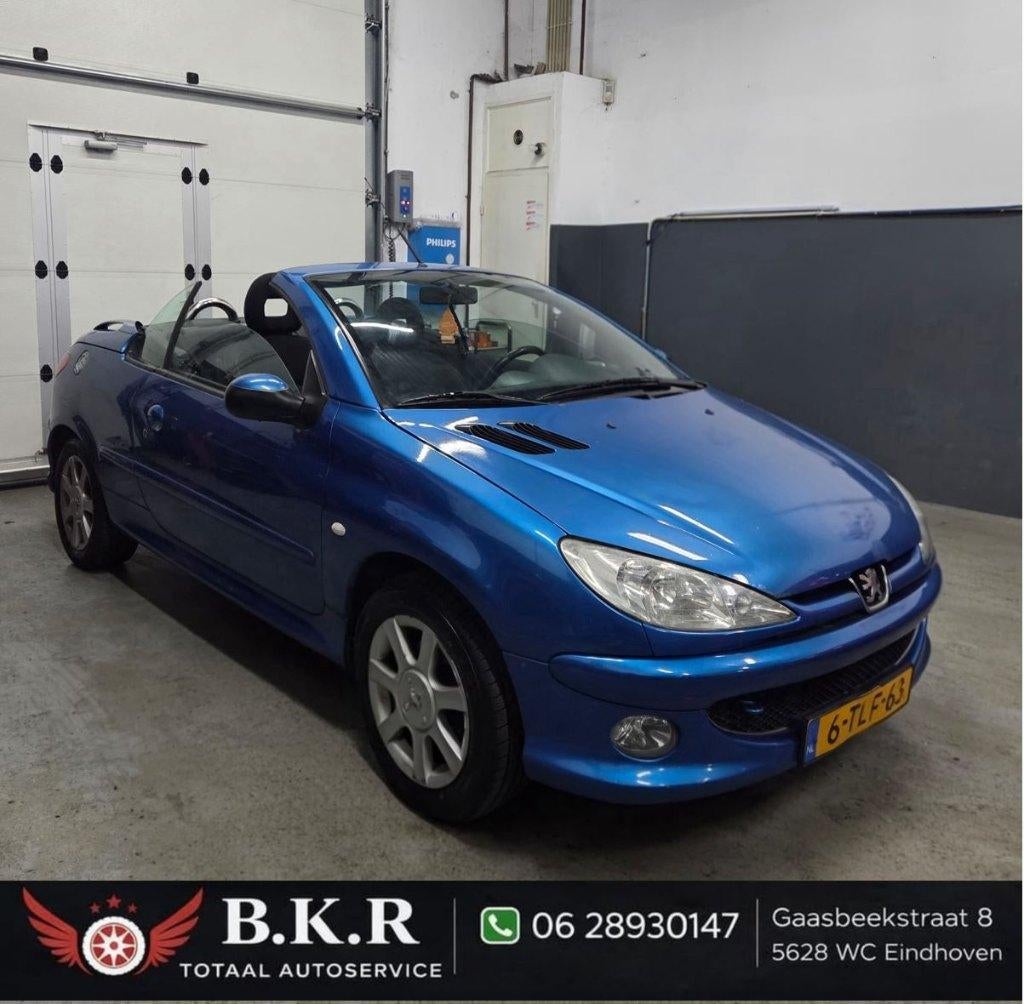 Peugeot 206 CC Automaat | Cabrio | APK 2027 | Hardtop, Euro 5, 4 cilinders, Cabriolet, Geïmporteerd
