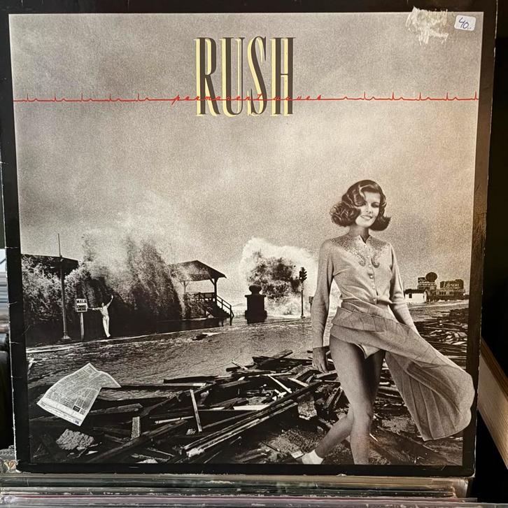 Rush - Permanent Waves, Cd's en Dvd's, Vinyl | Rock, Gebruikt, Progressive, 12 inch, Ophalen of Verzenden