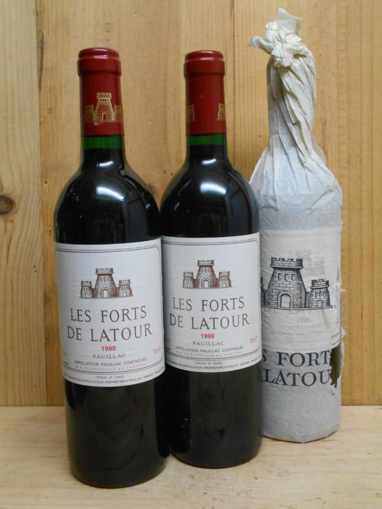1x FORTS DE LATOUR , Pauillac 1990, Verzamelen, Frankrijk, Nieuw, Ophalen of Verzenden, Rode wijn