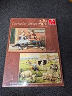Jumbo 2x Puzzel 1000 stukjes Cornelis Jetses, Ophalen of Verzenden, 500 t/m 1500 stukjes, Nieuw, Legpuzzel