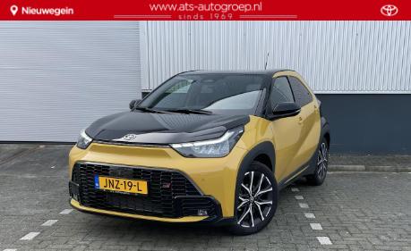 Toyota Aygo X Hybrid 115 GR Sport , direct leverbaar demo au, Stof, Gebruikt, Euro 6, Overige kleuren