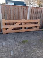 Zwaar Douglas landhek 3 m met verstelbaar beslag en 2 palen., Tuin en Terras, Tuinhekken en Hekwerk, Ophalen, Nieuw, Hout, Tuinhek