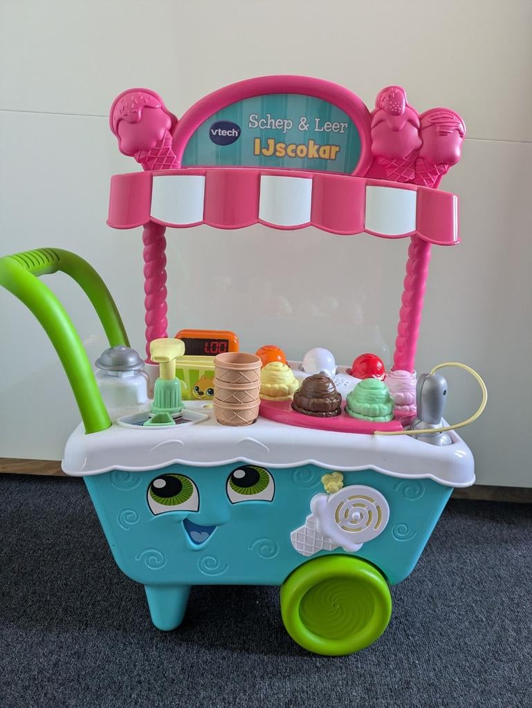 VTECH Schep & Leer IJscokar, Ophalen