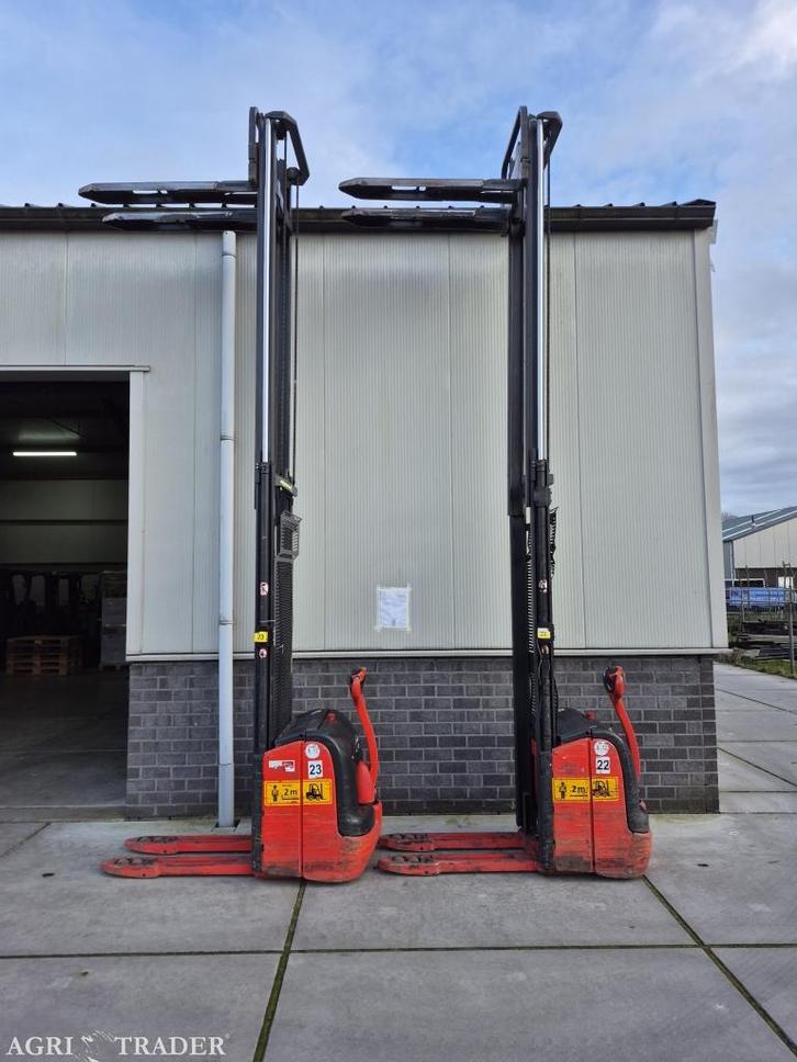 2 x Linde L14i  duplo 4.310 mm Initiale heffing bj 2014, Zakelijke goederen, Machines en Bouw | Heftrucks en Intern transport