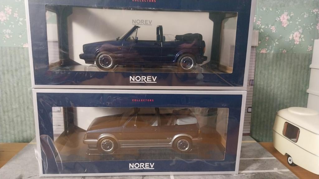 Volkswagen golf mk1 cabriolet, Hobby en Vrije tijd, Modelauto's | 1:18, Ophalen of Verzenden, Nieuw, Auto, Norev