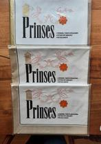 Prinses lakenset met 2 kussenslopen. Vintage, Ophalen of Verzenden