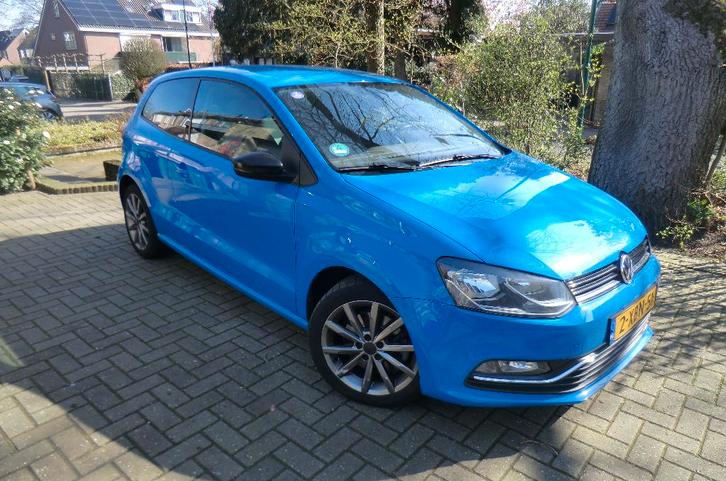 Volkswagen Polo 1.2 TSI Comfort line 2014 Blauw, Auto's, Volkswagen, Particulier, Golf, ABS, Airbags, Airconditioning, Apple Carplay