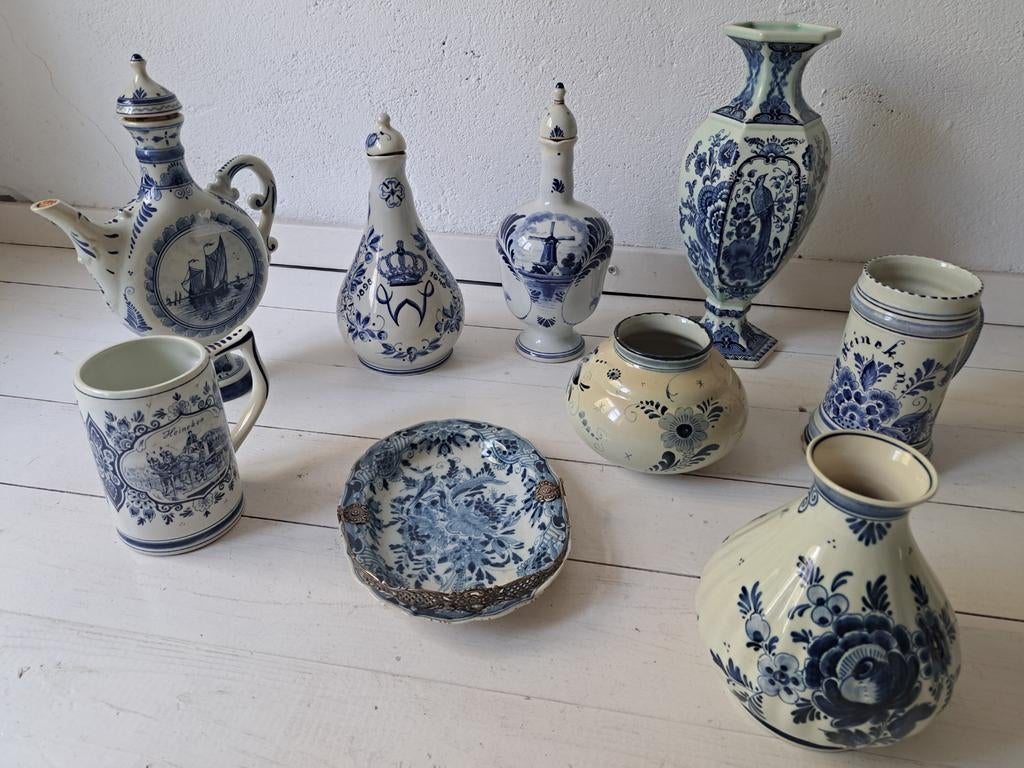 Delfts blauwe artikelen, Ophalen of Verzenden
