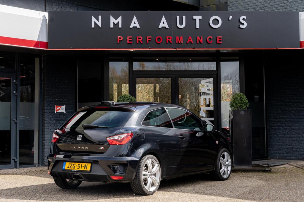 SEAT Ibiza SC 1.4 TSI Cupra 2E EIGENAAR / 180 PK / CUPRA / N, Auto's, Euro 5, Stof, Gebruikt, Zwart