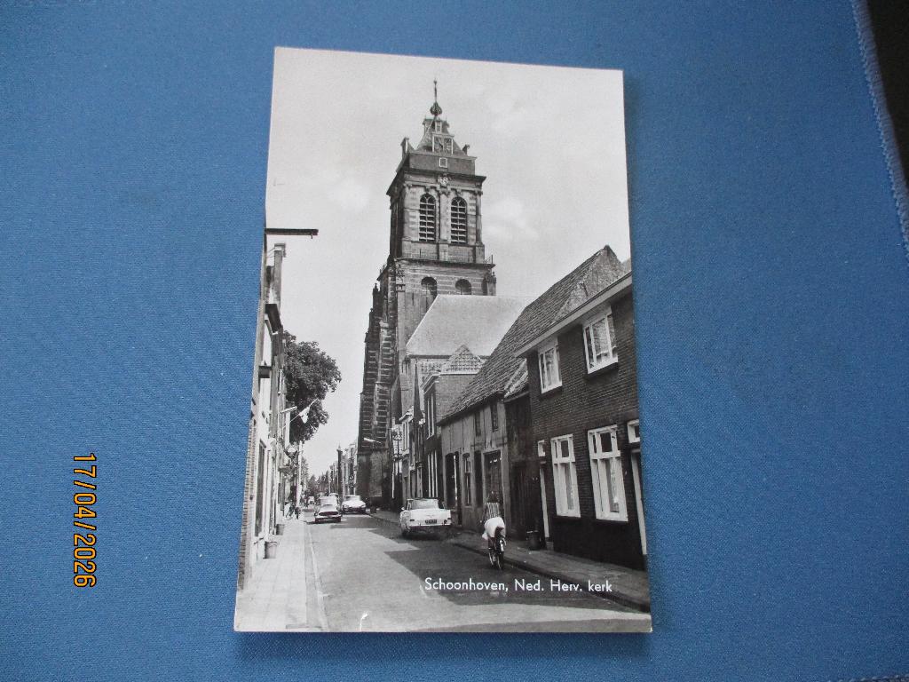 Schoonhoven, Ophalen of Verzenden, Voor 1920, Gelopen, Zuid-Holland