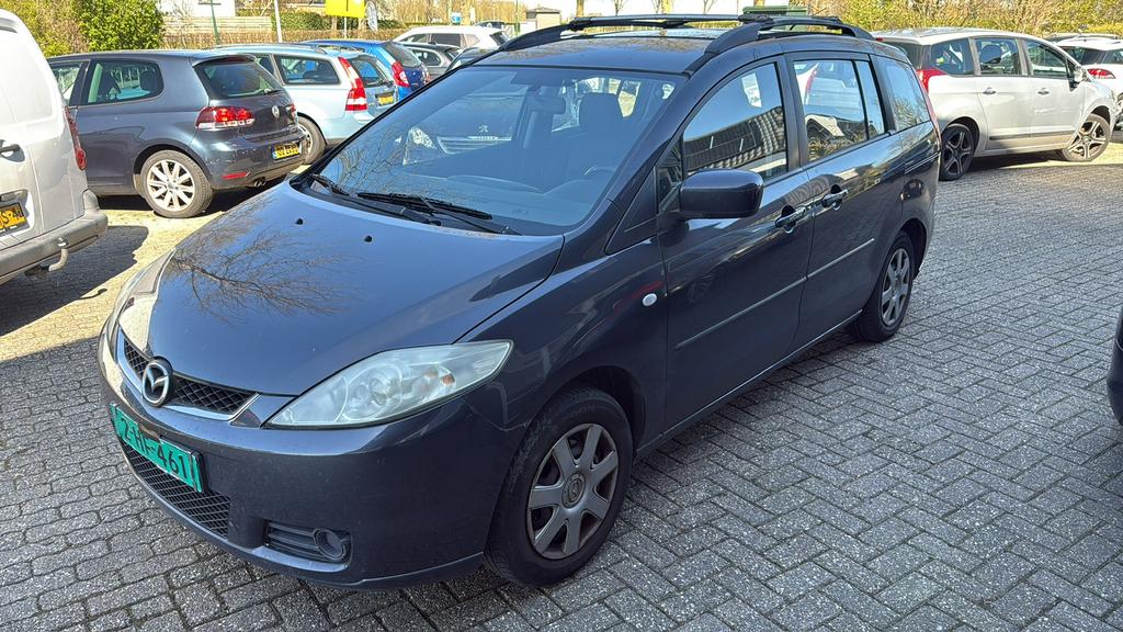 Mazda 5 1.8 2006 7 pers clima Vaste prijs, Auto's, Mazda, Stof, 4 cilinders, 7 stoelen, Origineel Nederlands
