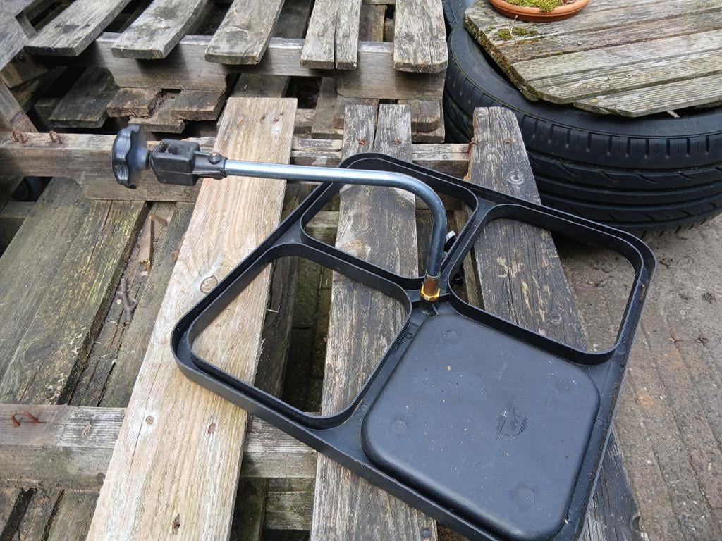 Aasplateau met gebogen 16mm steun - Overbodig, Ophalen, Gebruikt, Overige typen