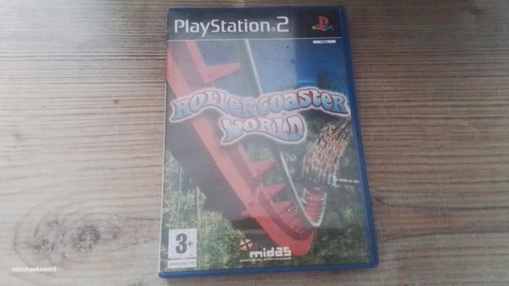 Rollercoaster World - PlayStation 2 (PS2), Spelcomputers en Games, Games | Sony PlayStation 2, 1 speler, Vanaf 3 jaar, Ophalen of Verzenden