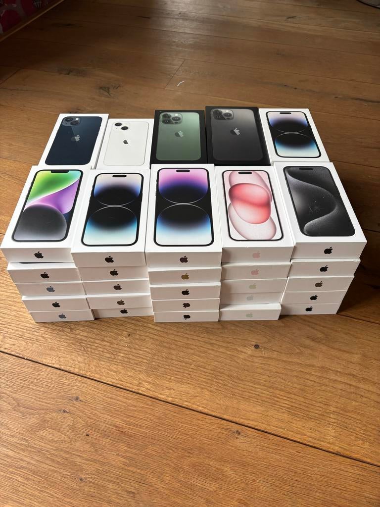 50x Lege iPhone Doosjes - Diverse Modellen (13, 14, 15), Ophalen of Verzenden, Zo goed als nieuw