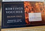 BEWELLNESS sauna kortingsbon Elysium VeluwseBron Zwaluwhoeve, Tickets en Kaartjes, Kortingen en Cadeaubonnen, Twee personen, Kortingsbon