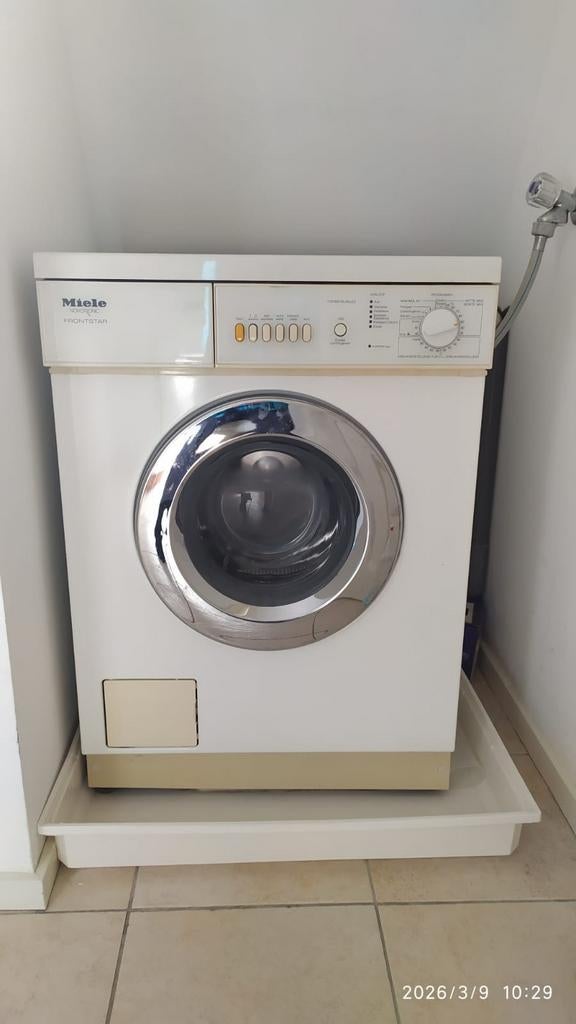 Miele wasmachine te koop wegens overlijden, Ophalen of Verzenden, 1200 tot 1600 toeren, 85 tot 90 cm