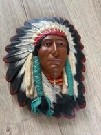 Mooi groot Indianen hoofd gips, Ophalen, Gebruikt